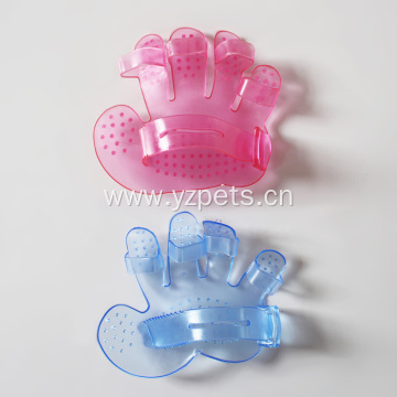 Dog Cat silicone Pet Bath Grooming Brush Glove